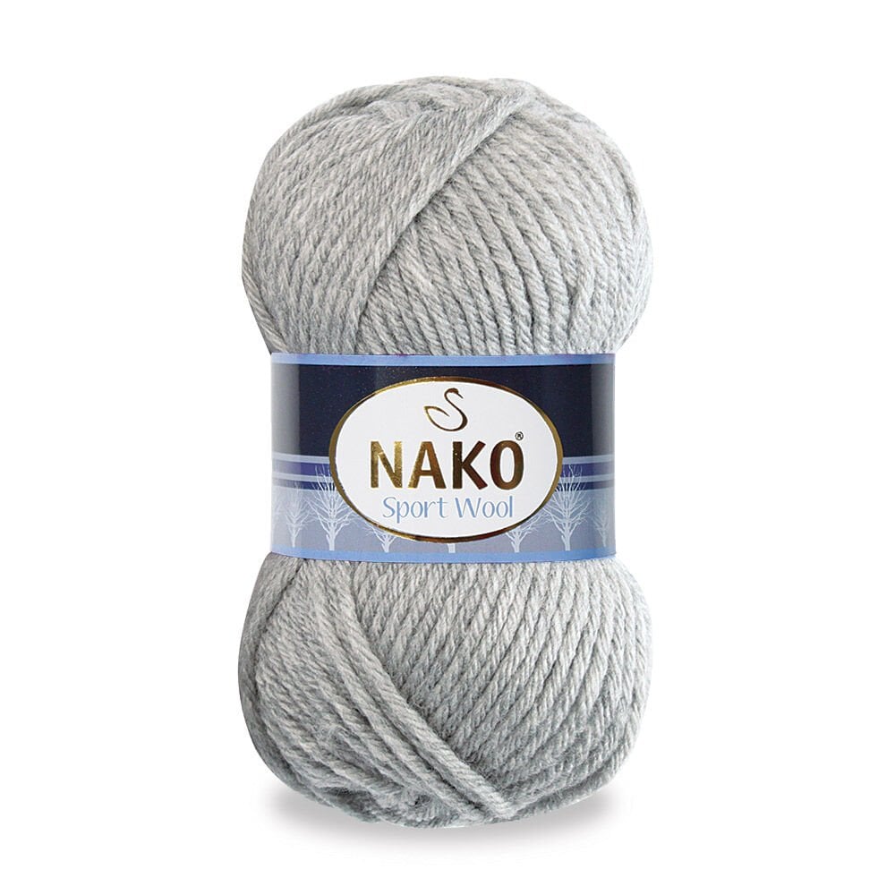 SPORT WOOL 00195_Açık Gri Melanj_210