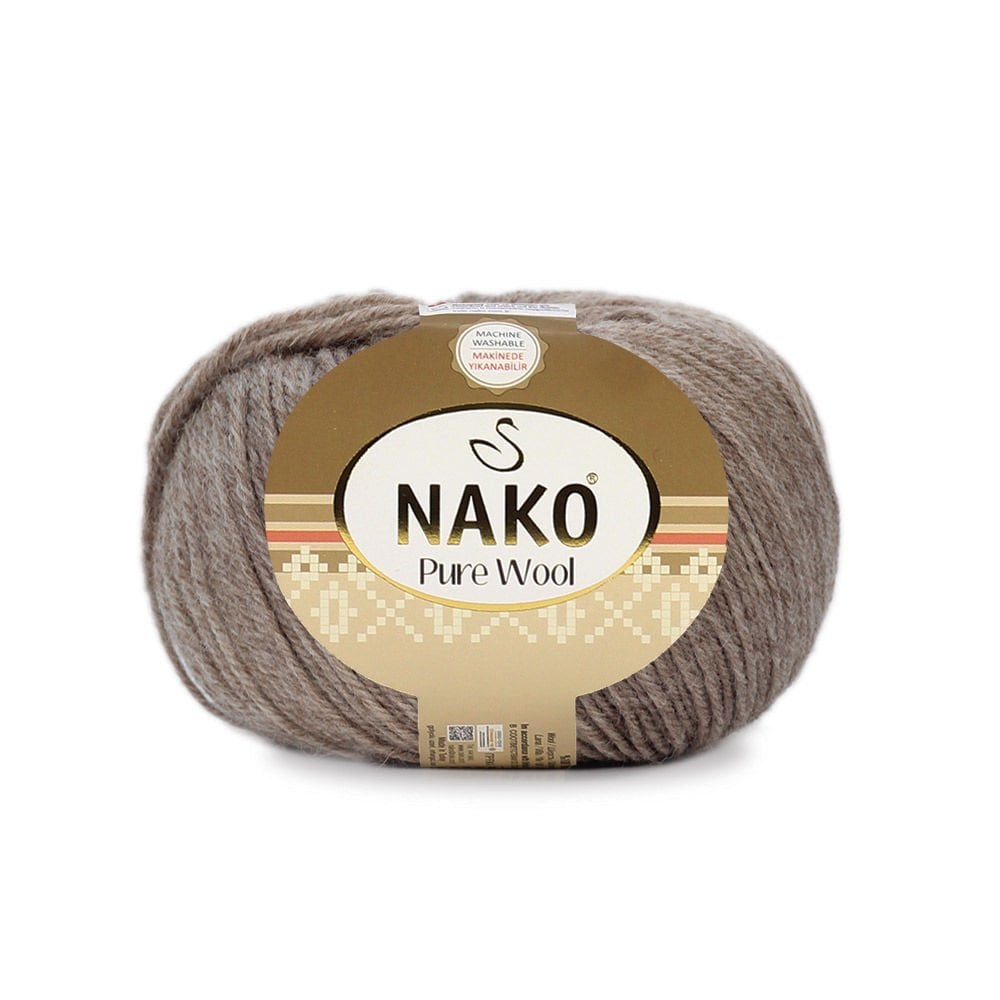 PURE WOOL 23131_Sütlükahve Melanj_187
