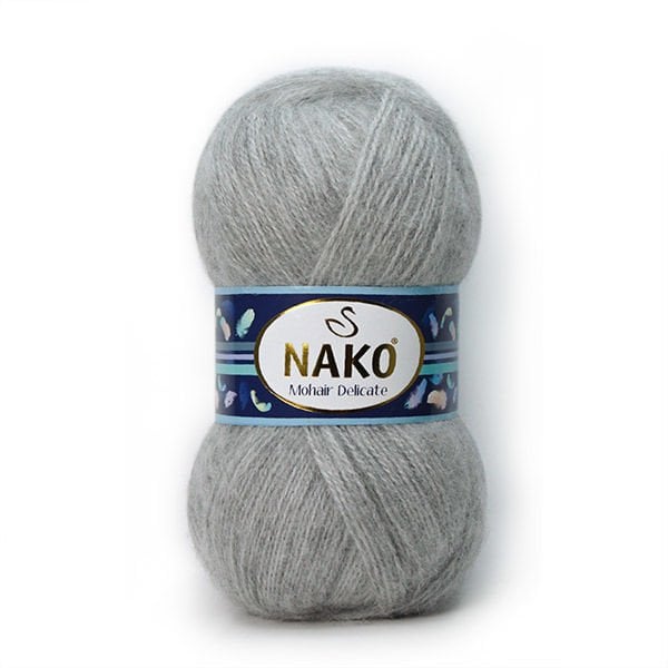 MOHAIR DELICATE 00195_Açık Gri Melanj_124