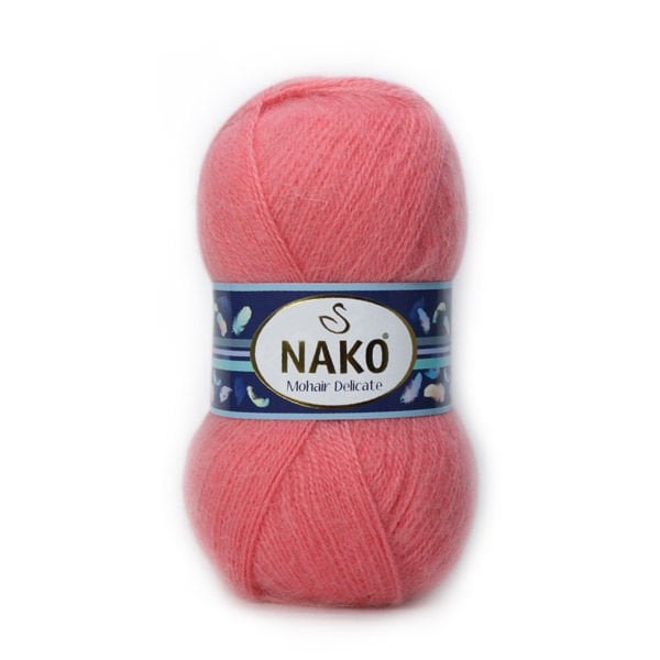 MOHAIR DELICATE 00338_Açık Mercan_124