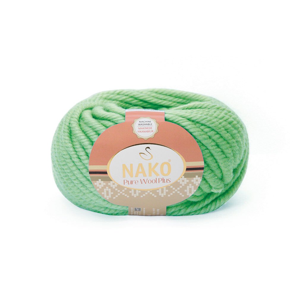 PURE WOOL PLUS 10001_Siyam Yeşili_190