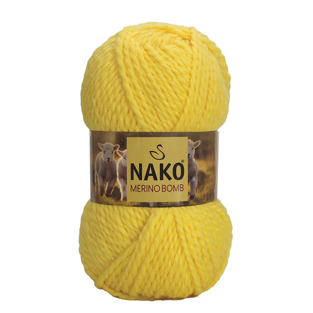 MERINO BOMB 000145_Limon Sarı_363